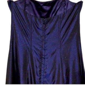 Gorgeous midnight blue Jessica McClintock evening dress